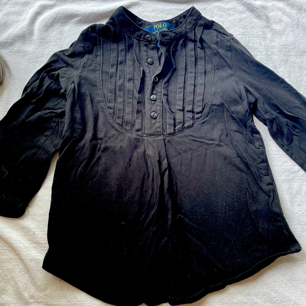 Ralph Lauren 3T black shirt